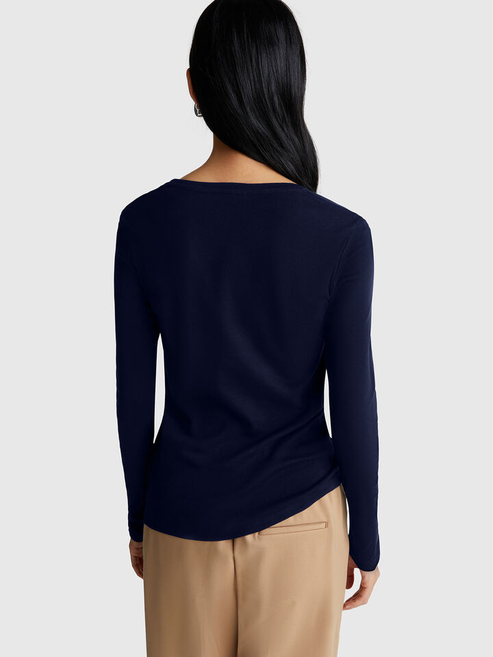 T-SHIRT L/S Damen image number 2